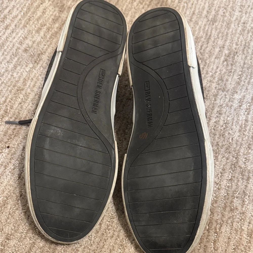 Ben Sherman Black and Gray Chukka Boots Size 10